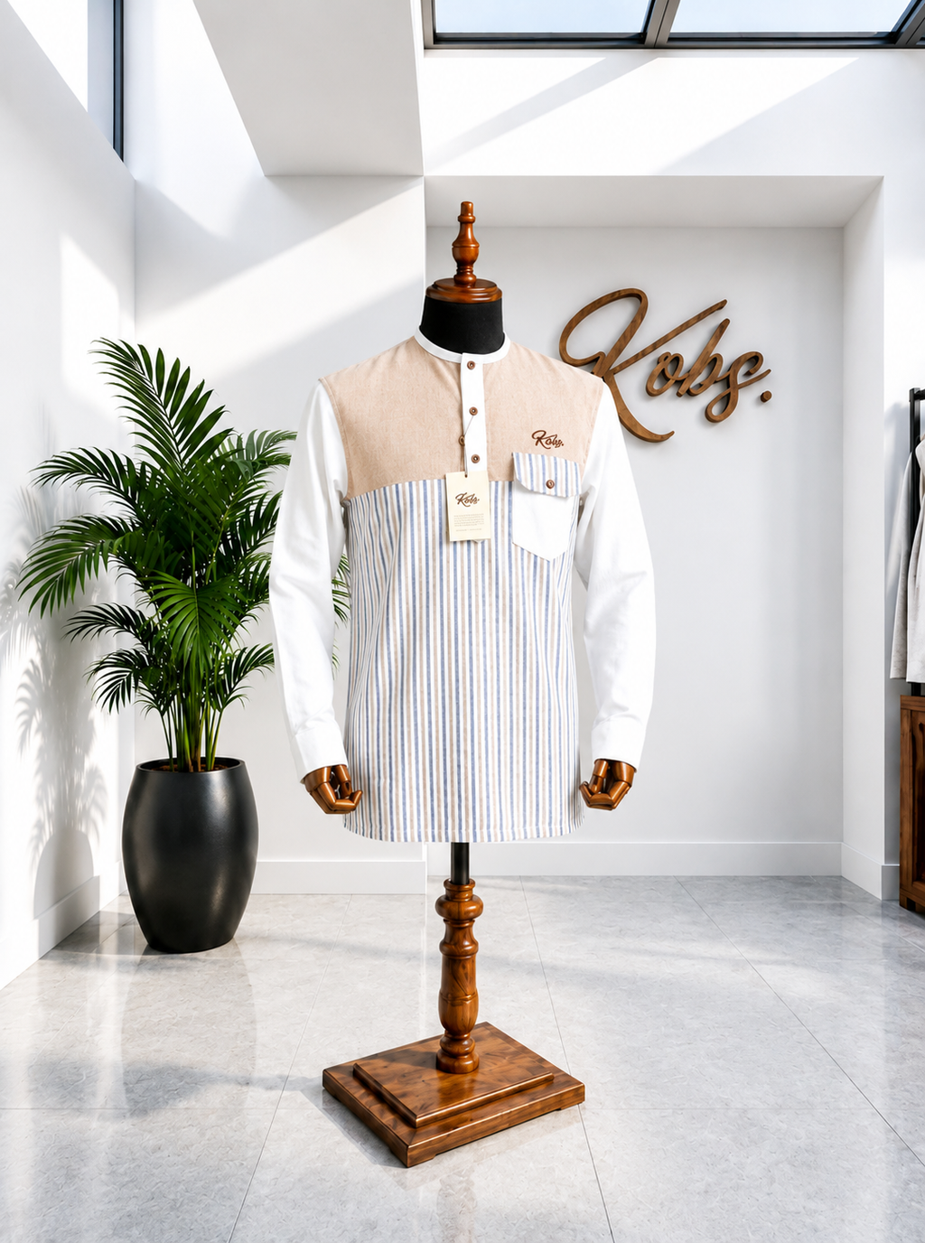 Chemise à KOBS en lin