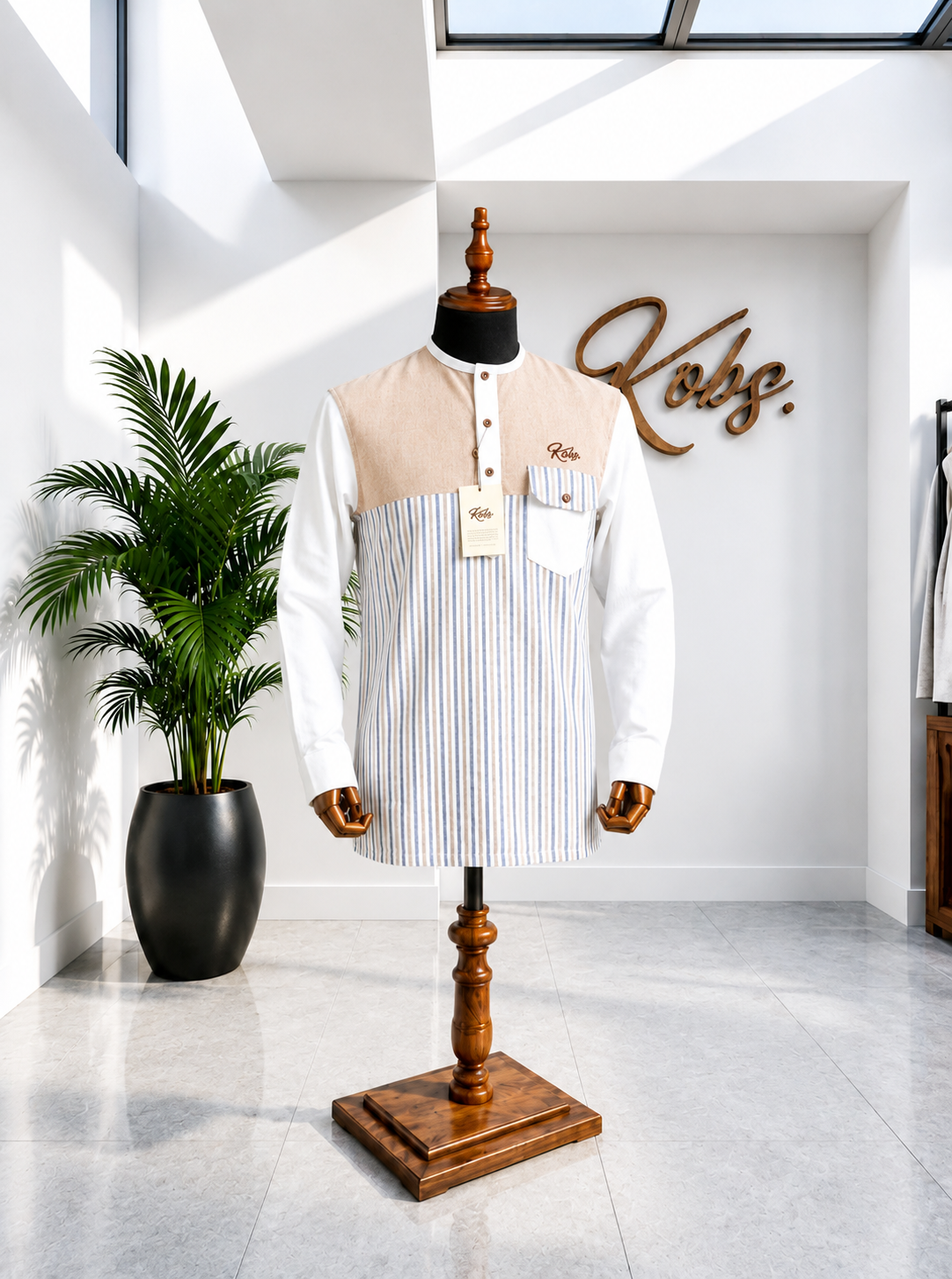 Chemise à KOBS en lin