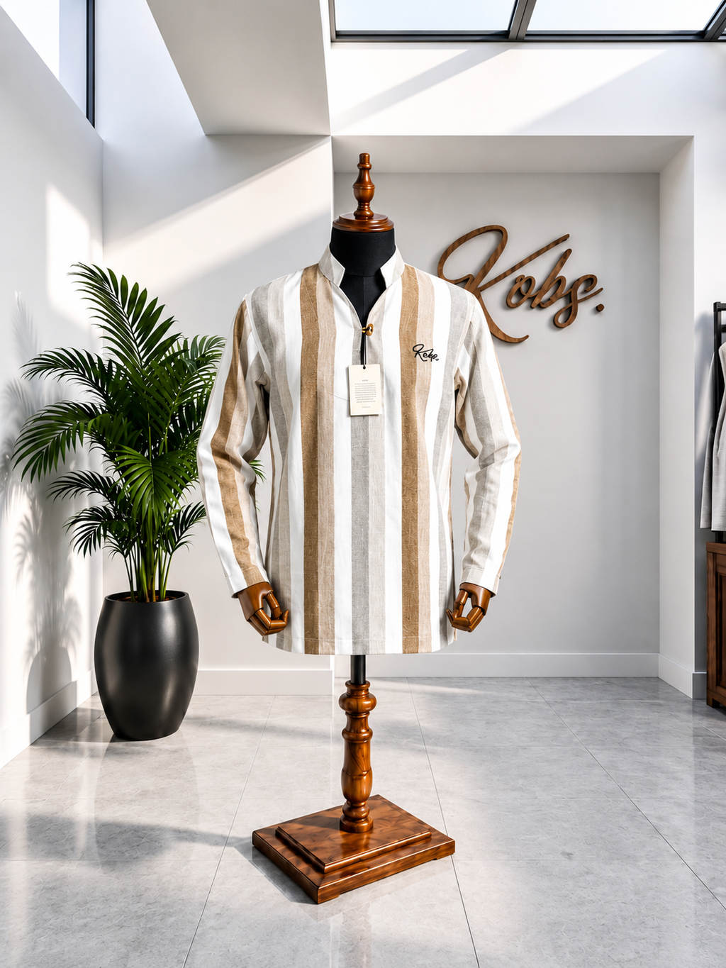 Chemise à KOBS en lin