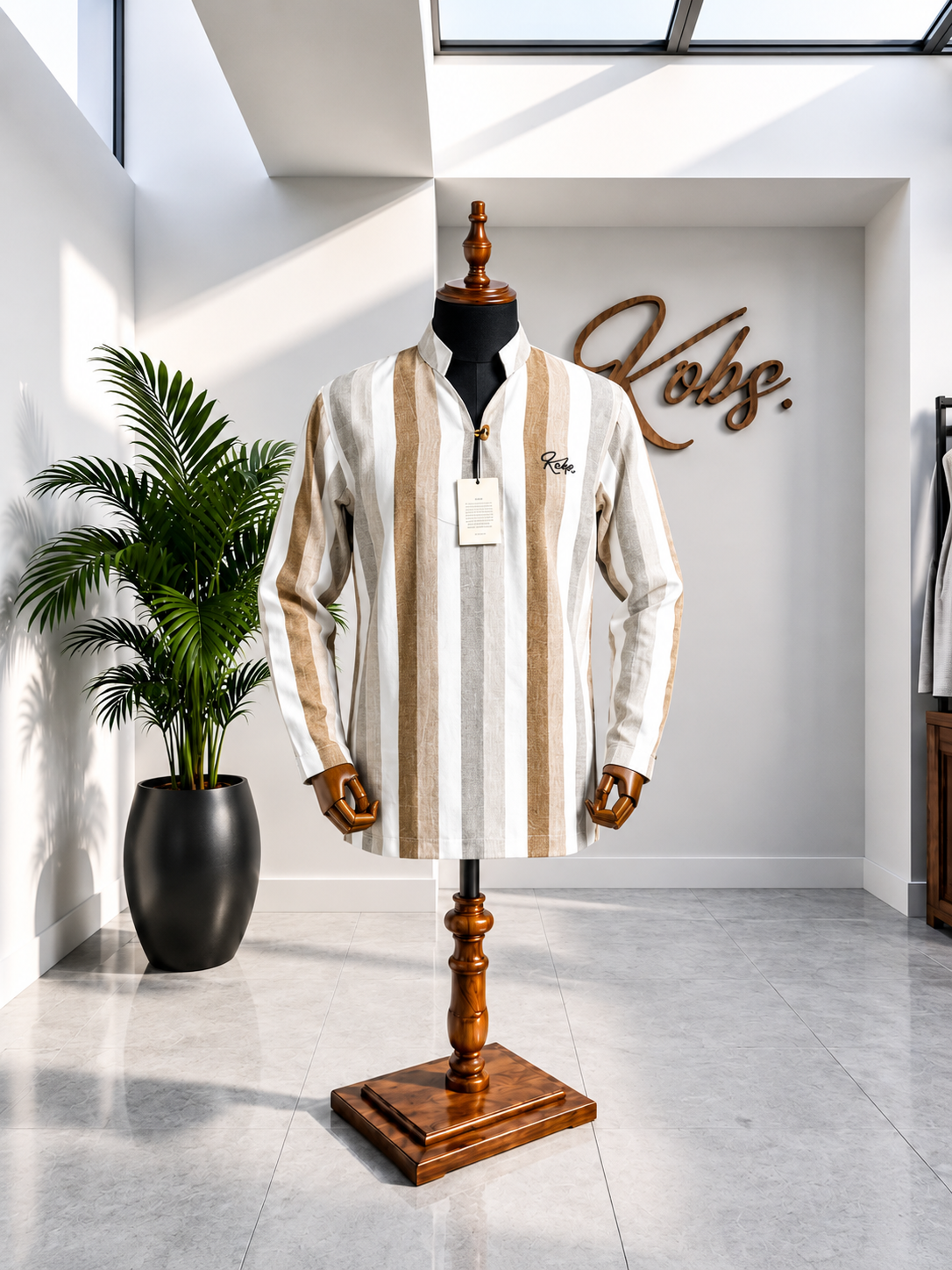 Chemise à KOBS en lin