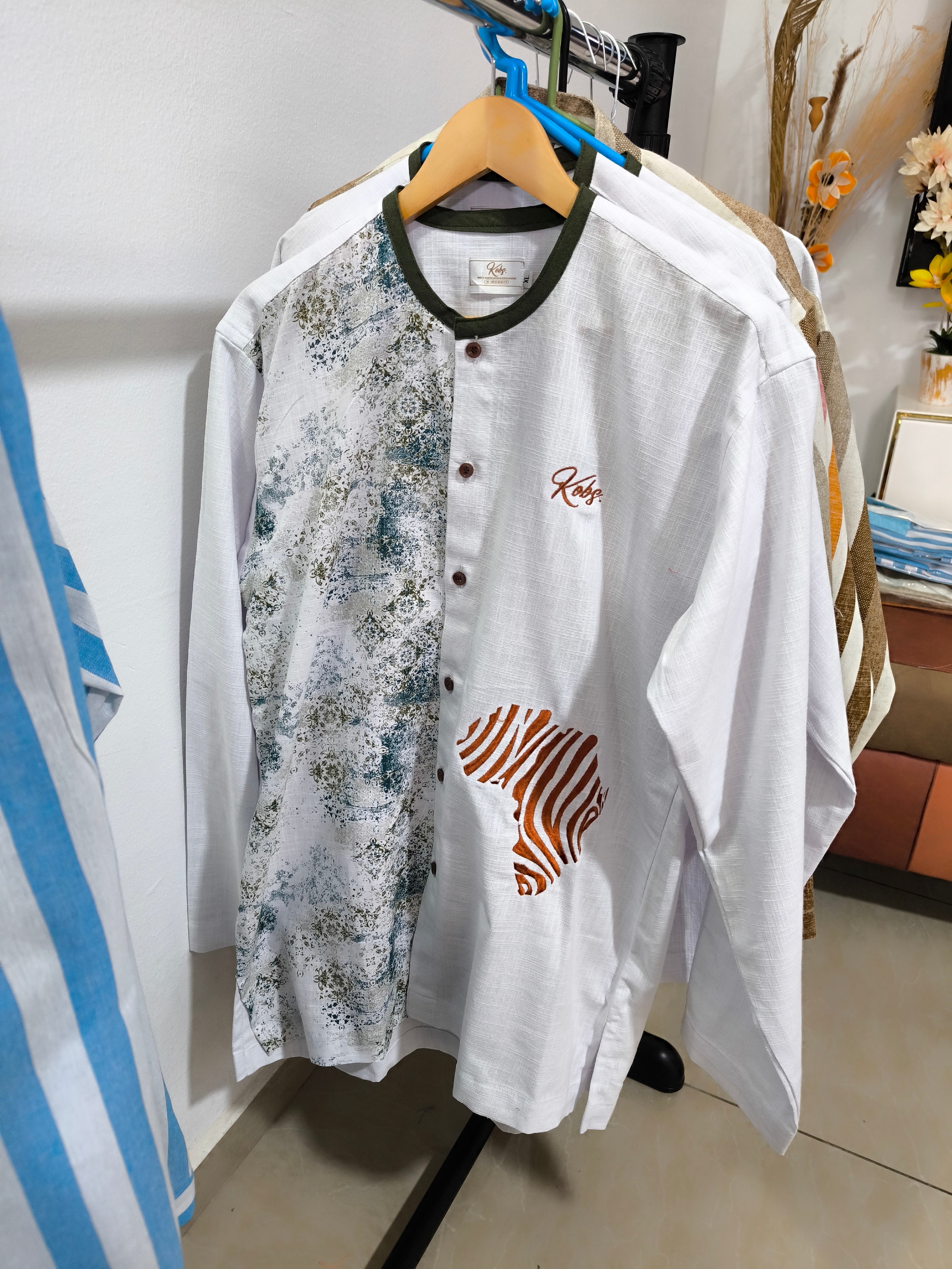 Chemise KOBS Identity en Lin