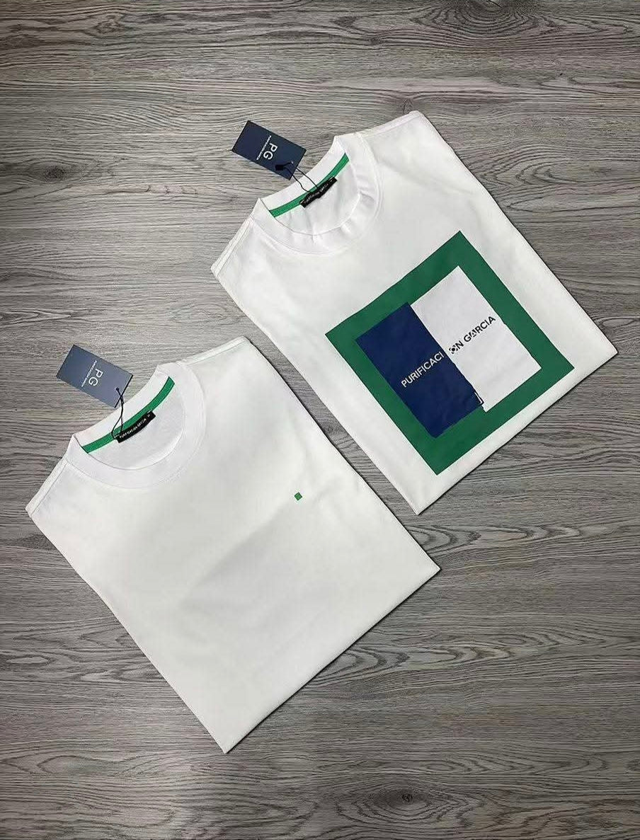 Duo T-shirts Purificación García - Blanc Signature