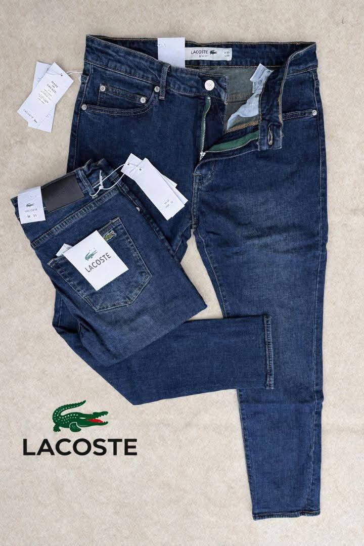 Jean Slim Lacoste - Denim Bleu Foncé