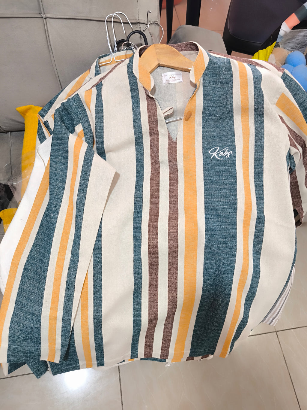 Chemise à KOBS en lin