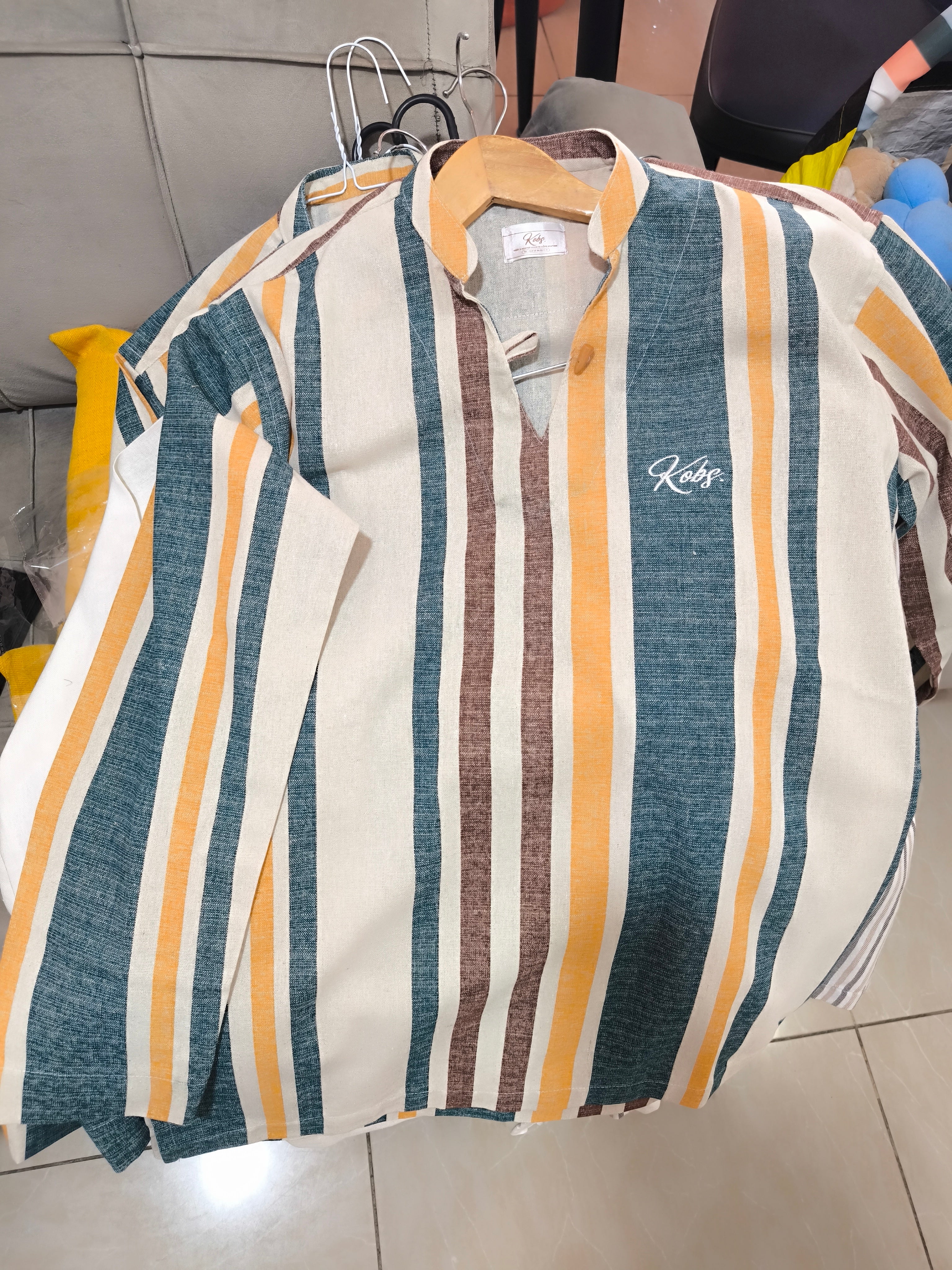 Chemise à KOBS en lin