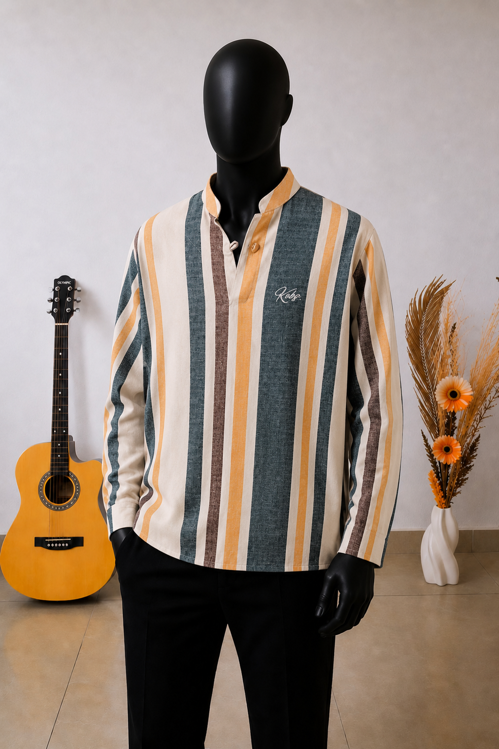 Chemise à KOBS en lin