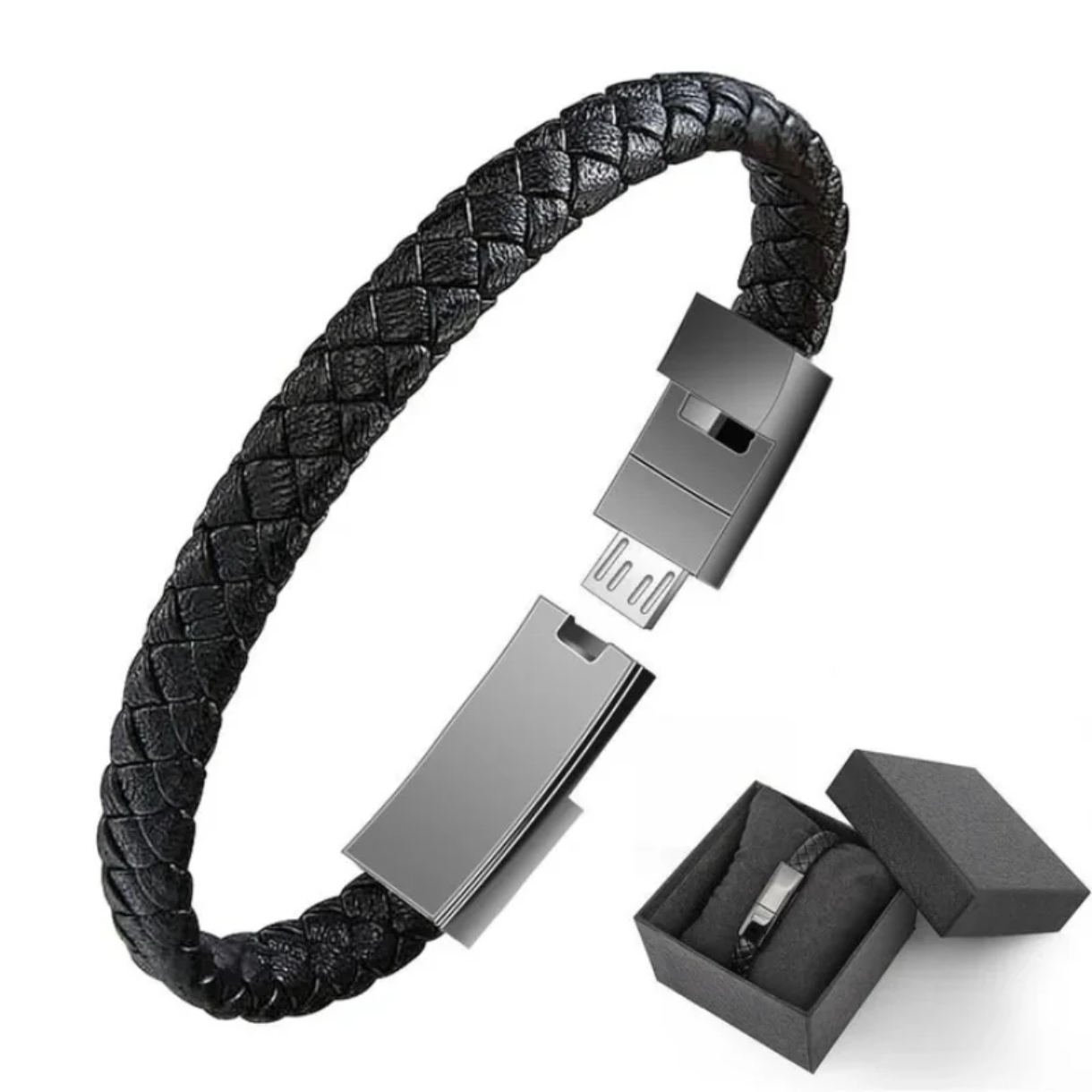 Bracelet + câble de charge Type-C intégré